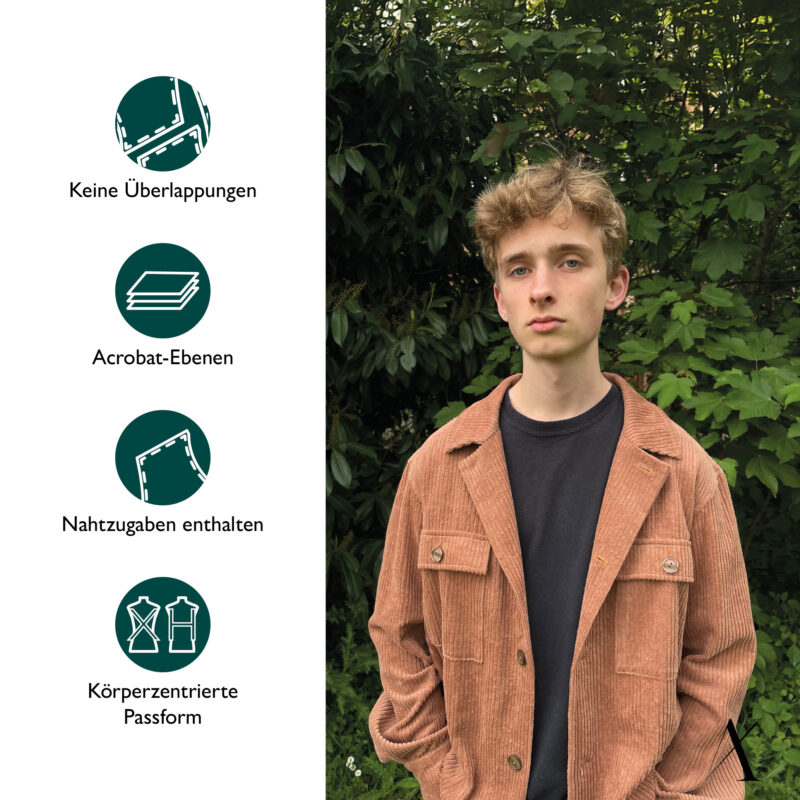 Hemdjacke Wacholder – Bild 6