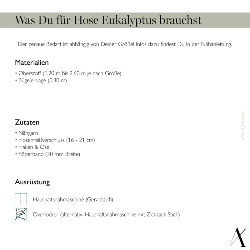 Hose Eukalyptus – Bild 4
